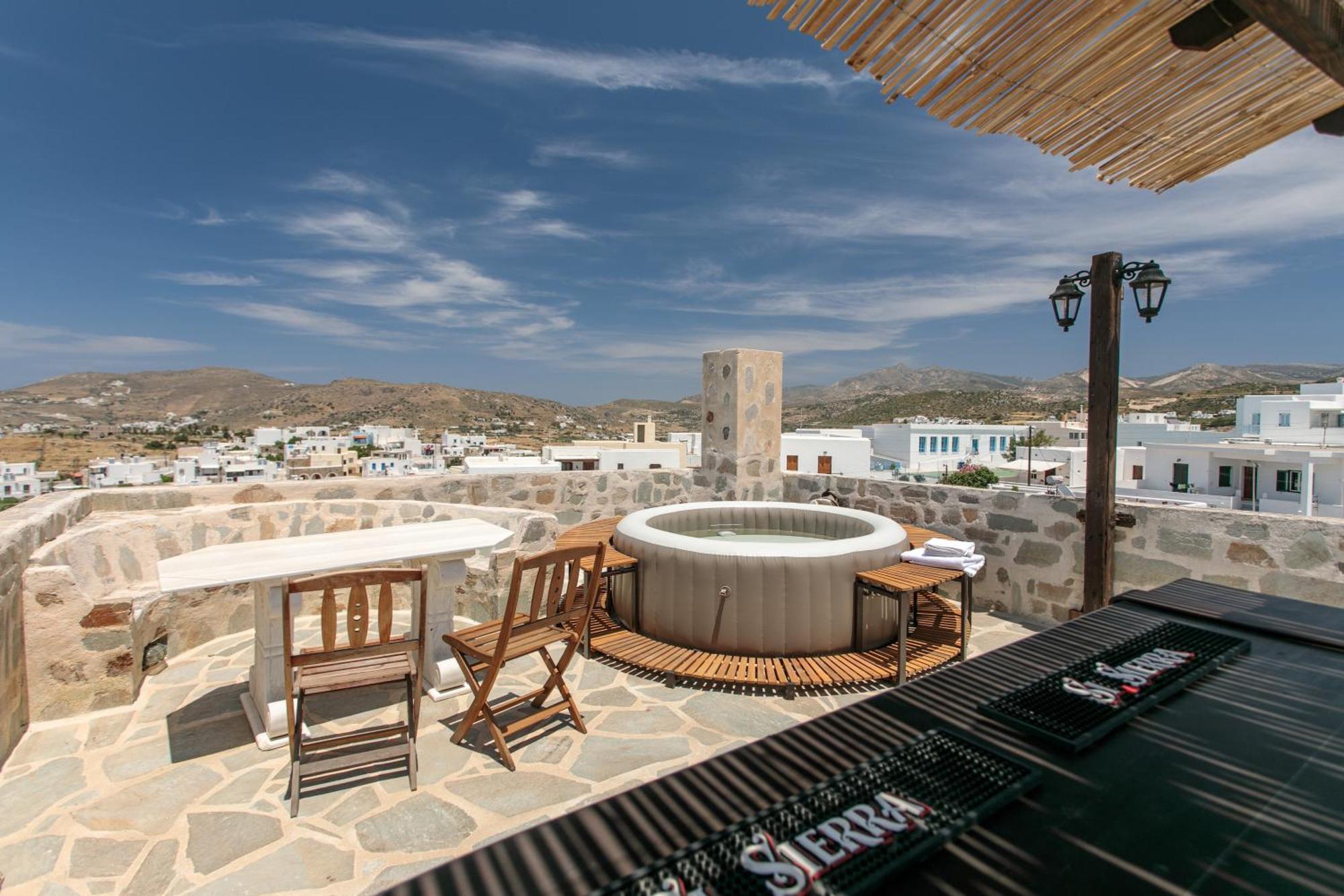 Villa Halaros Castle Glinado Naxos Exterior foto