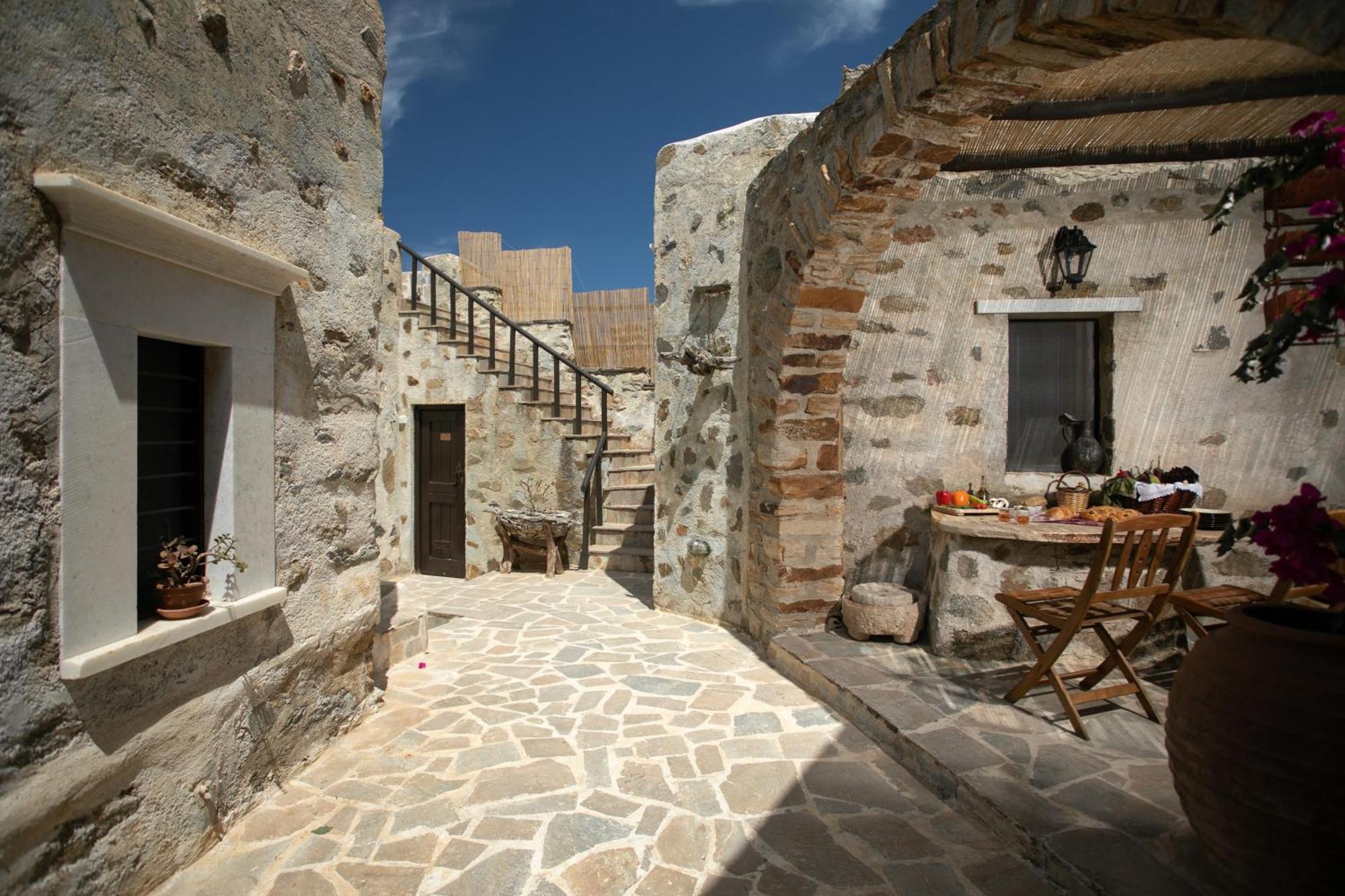 Villa Halaros Castle Glinado Naxos Exterior foto